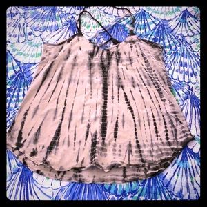 LAST CALL EXPIRES 1/31 Lulus chaser tie-dye tank top